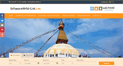 Desktop Screenshot of kathmanduhotel-link.com