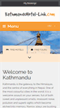 Mobile Screenshot of kathmanduhotel-link.com